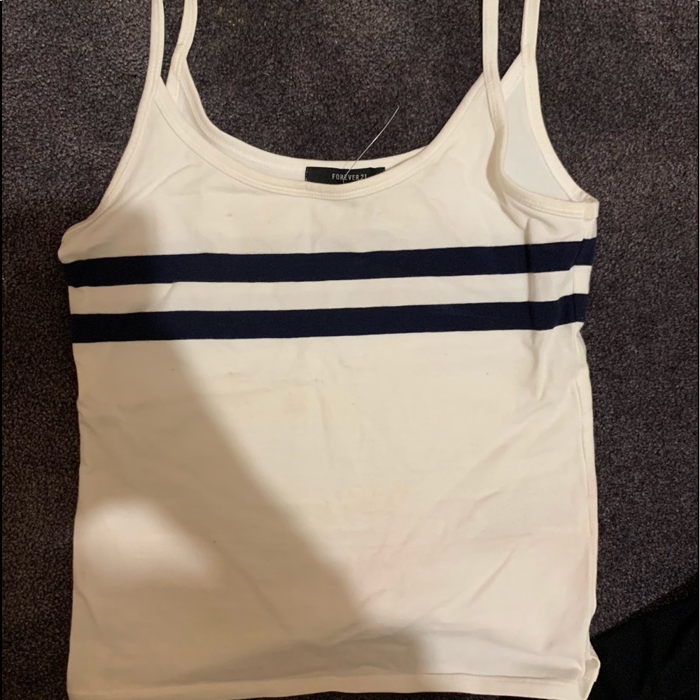 striped tank top